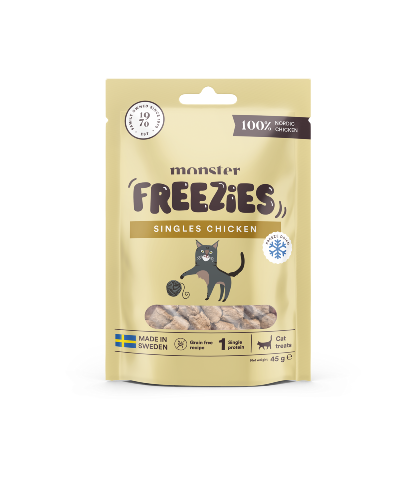 Monster Cat Treats Freezies Chicken 45 g