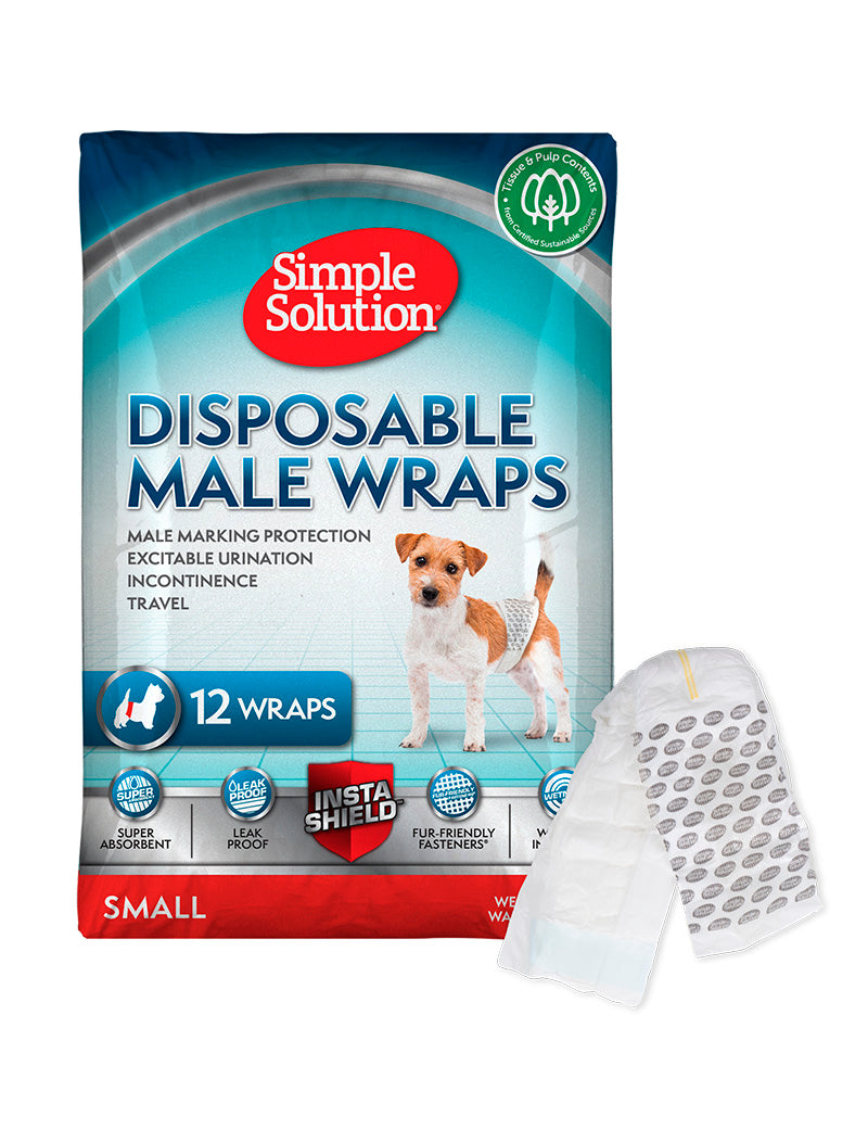 Simple Sol. Disposable Male Wrap –  12-pack