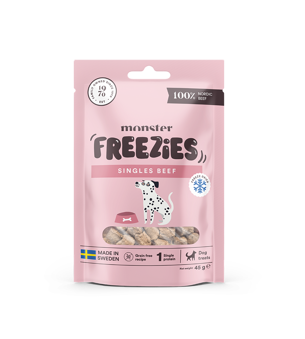 Monster Freeze Dried Treats Singles Beef