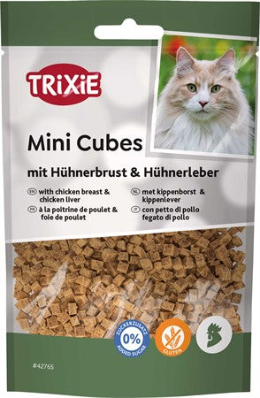 Mini Cubes med kycklingbröst och kycklinglever, 50 g