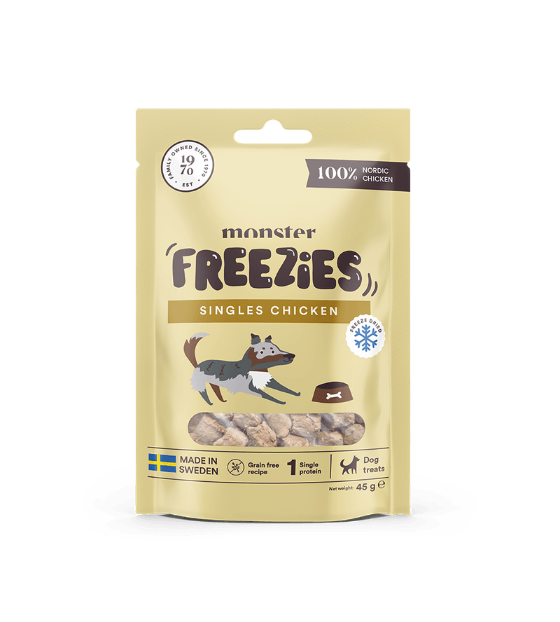 Monster Freeze Dried Treats Singles Chicken