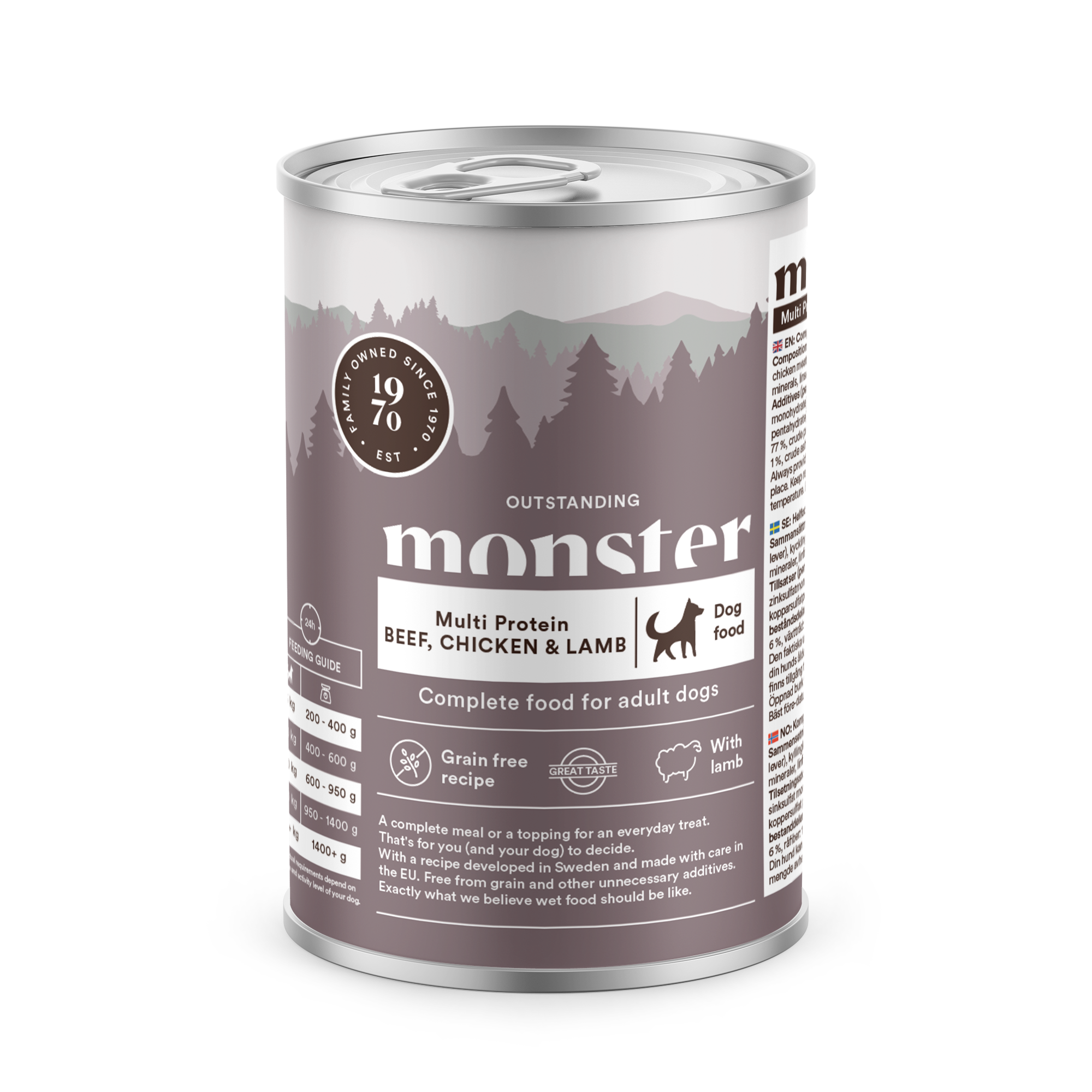 Multi Protein Beef, Chicken & Lamb