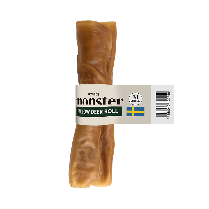 Monster Rawhide Fallow deer Roll