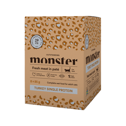 Monster Cat Pouches Adult Turkey