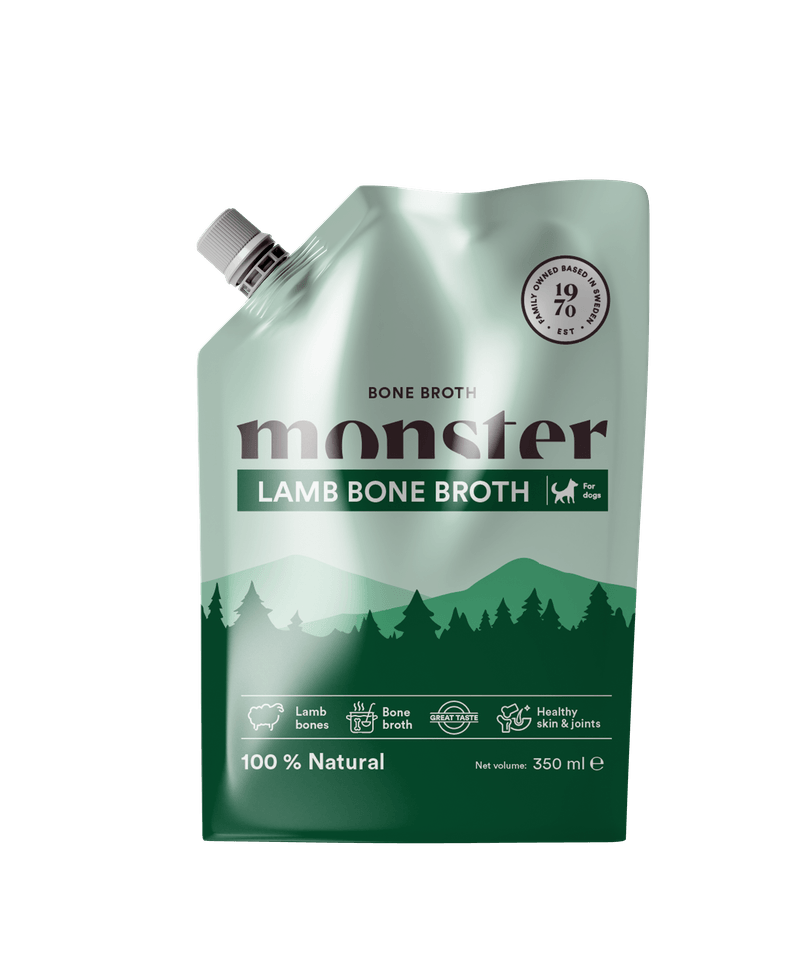 Monster Dog Bone Broth Lamb