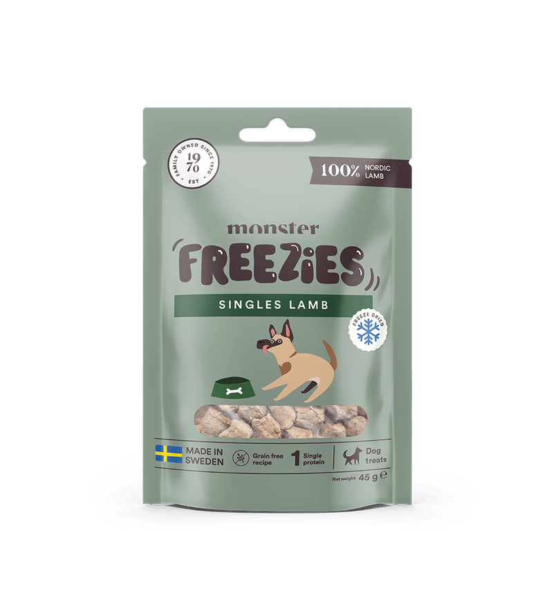 Monster Freeze Dried Treats Singles Lamb