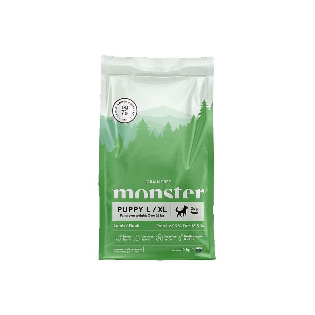 Monster Grain Free Puppy Large Lamb/Duck
