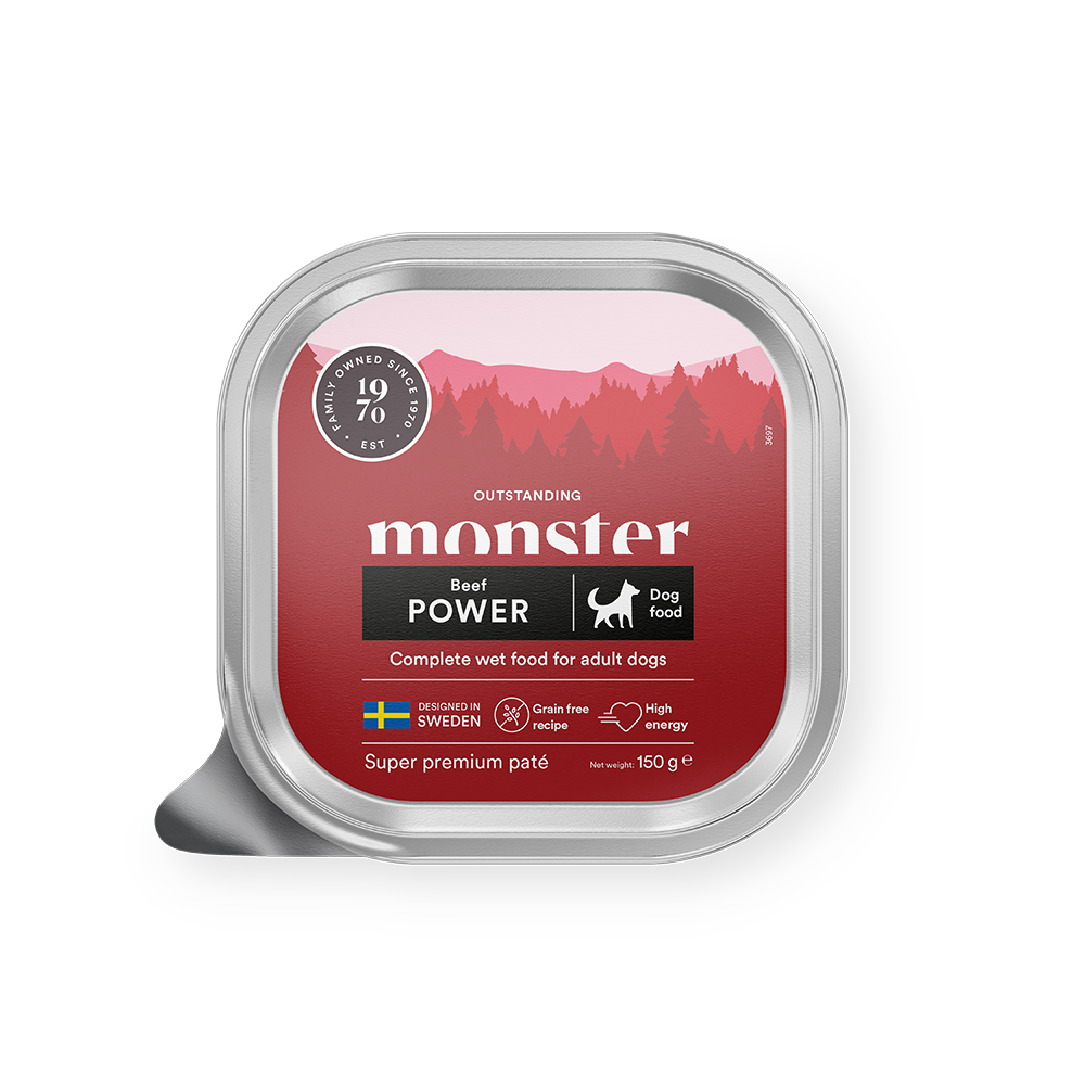Monster Dog Power Beef Paté