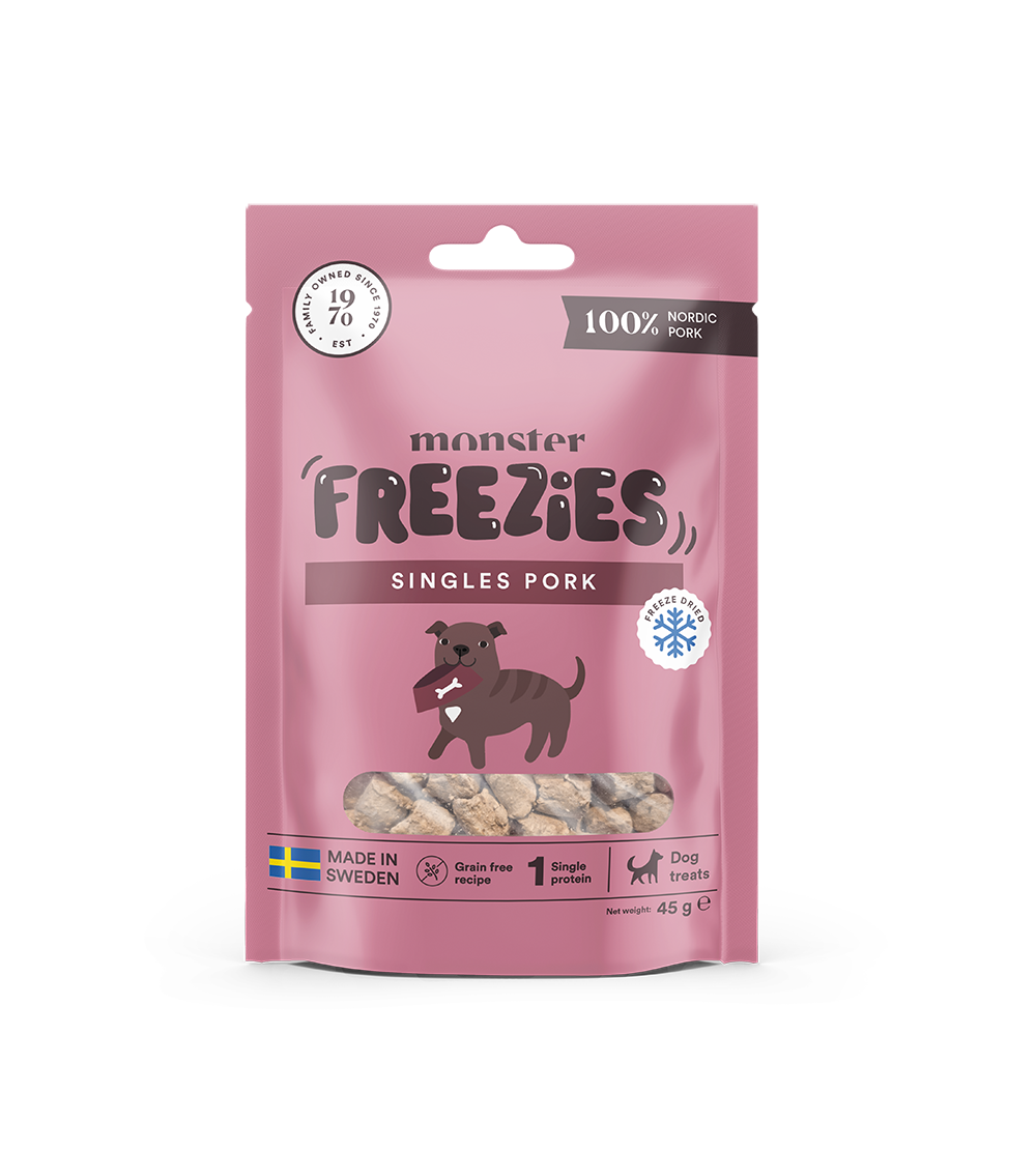 Monster Freeze Dried Treats Singles Pork