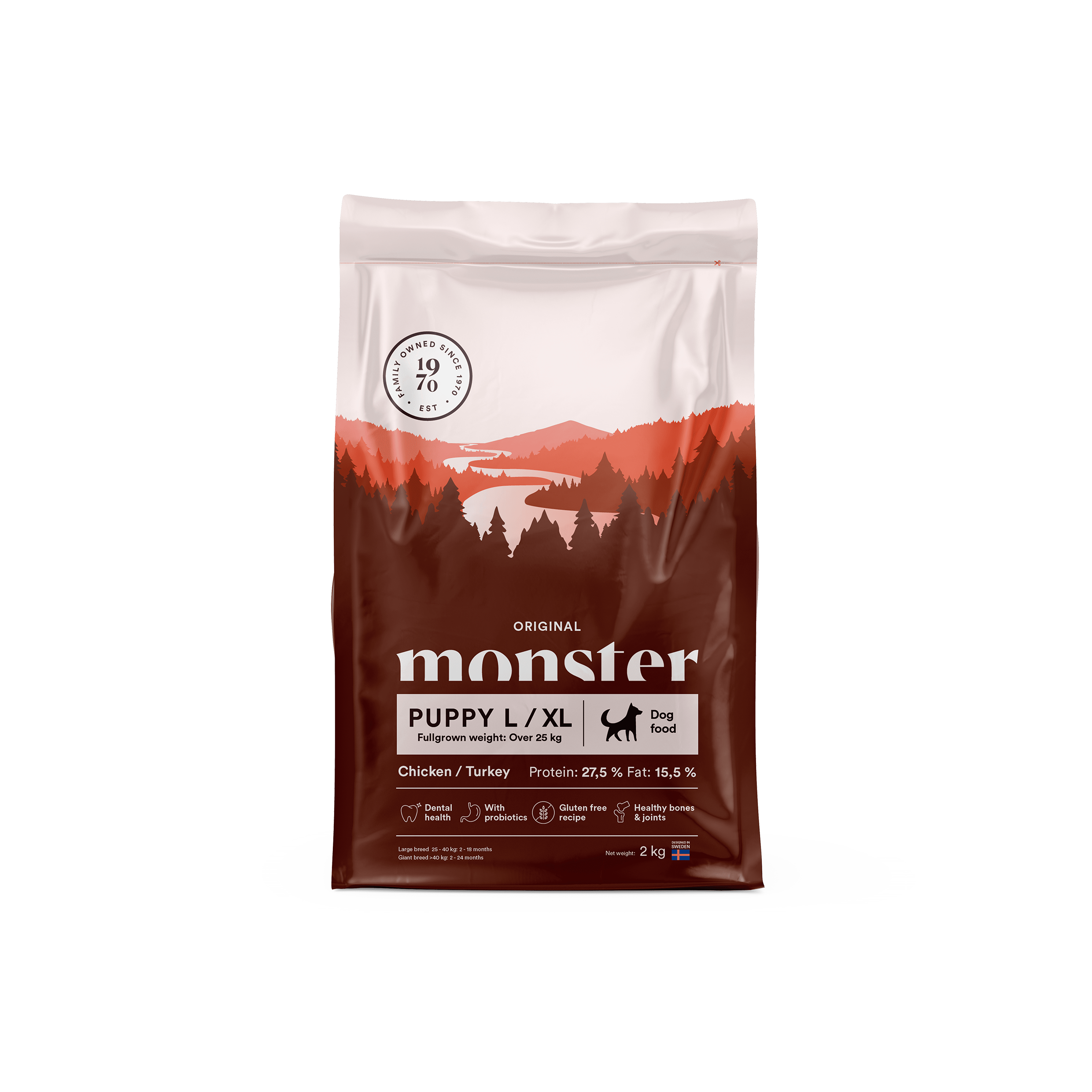 Monster Original Puppy L/XL Chicken/Turkey