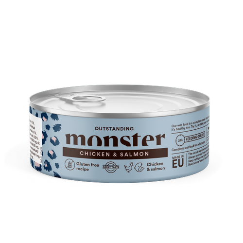 Monster Cat Adult Multi Protein Chicken & Salmon