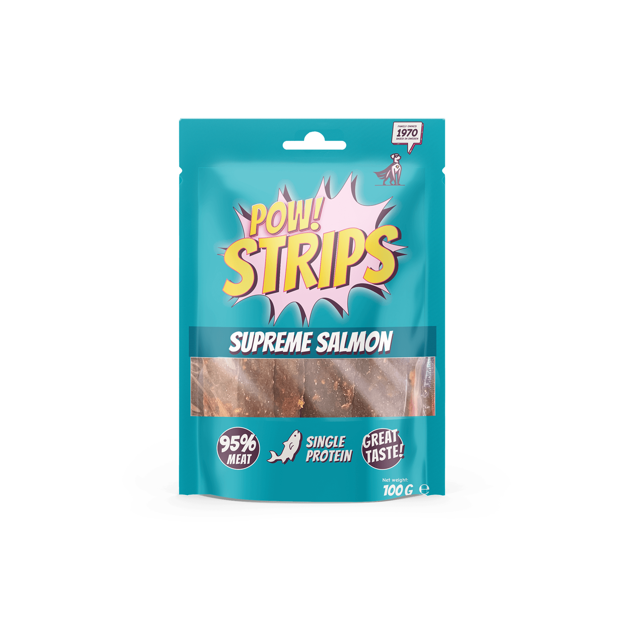 Strips Supreme Salmon 100g